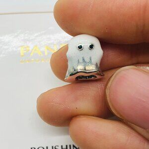 ✨🔥Pandora Glow-in-the-dark Boo Ghost Charm
